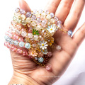 Shangjie OEM joyas Ins Fashion Bracelet Women Friendship Smart Daisy Bracelet Charms Crystal Bracelet